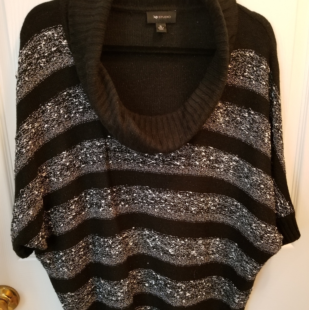 AB Studio cowl neck sweater